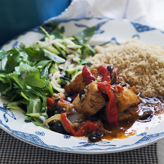 Spansk Kycklinggryta Mathem