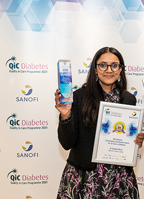 Qic Diabetes Awards Outstanding Contribution Winner Dr Shivani Misra Web Crop