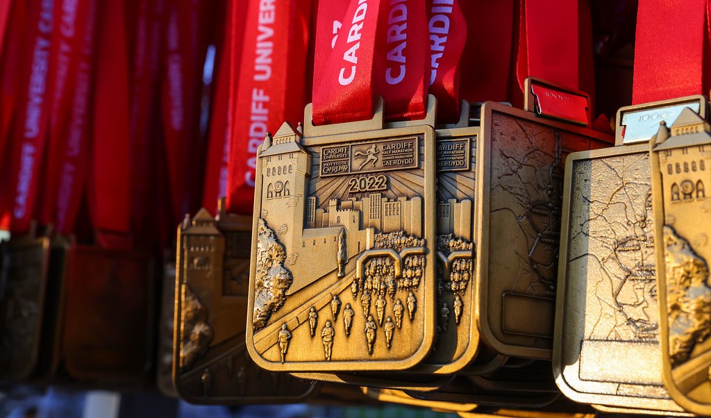 Cardiff Marathon Medals