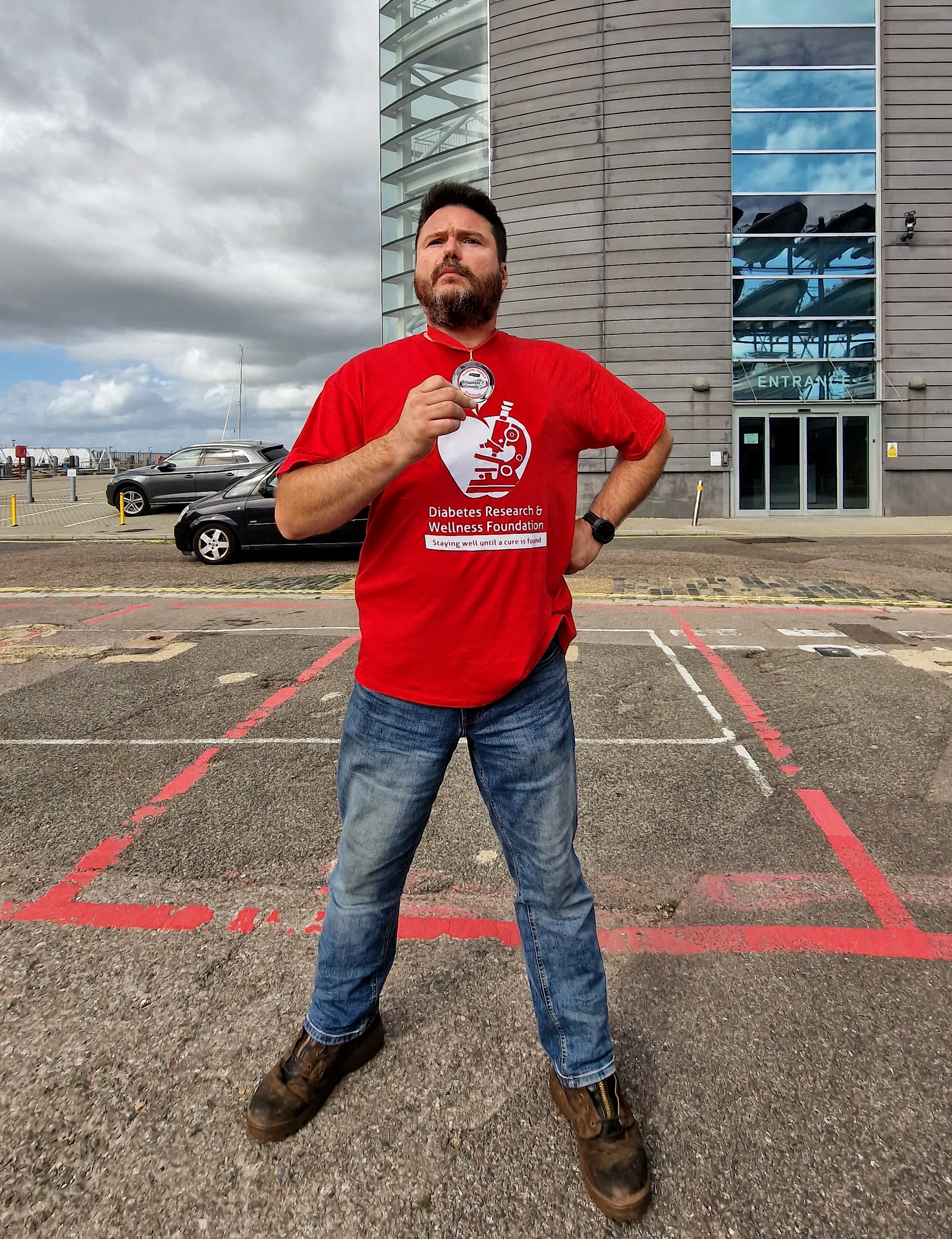 Diabetes Dawdle Darren Medal