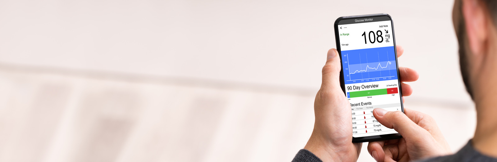 Continuous Glucose Monitor App