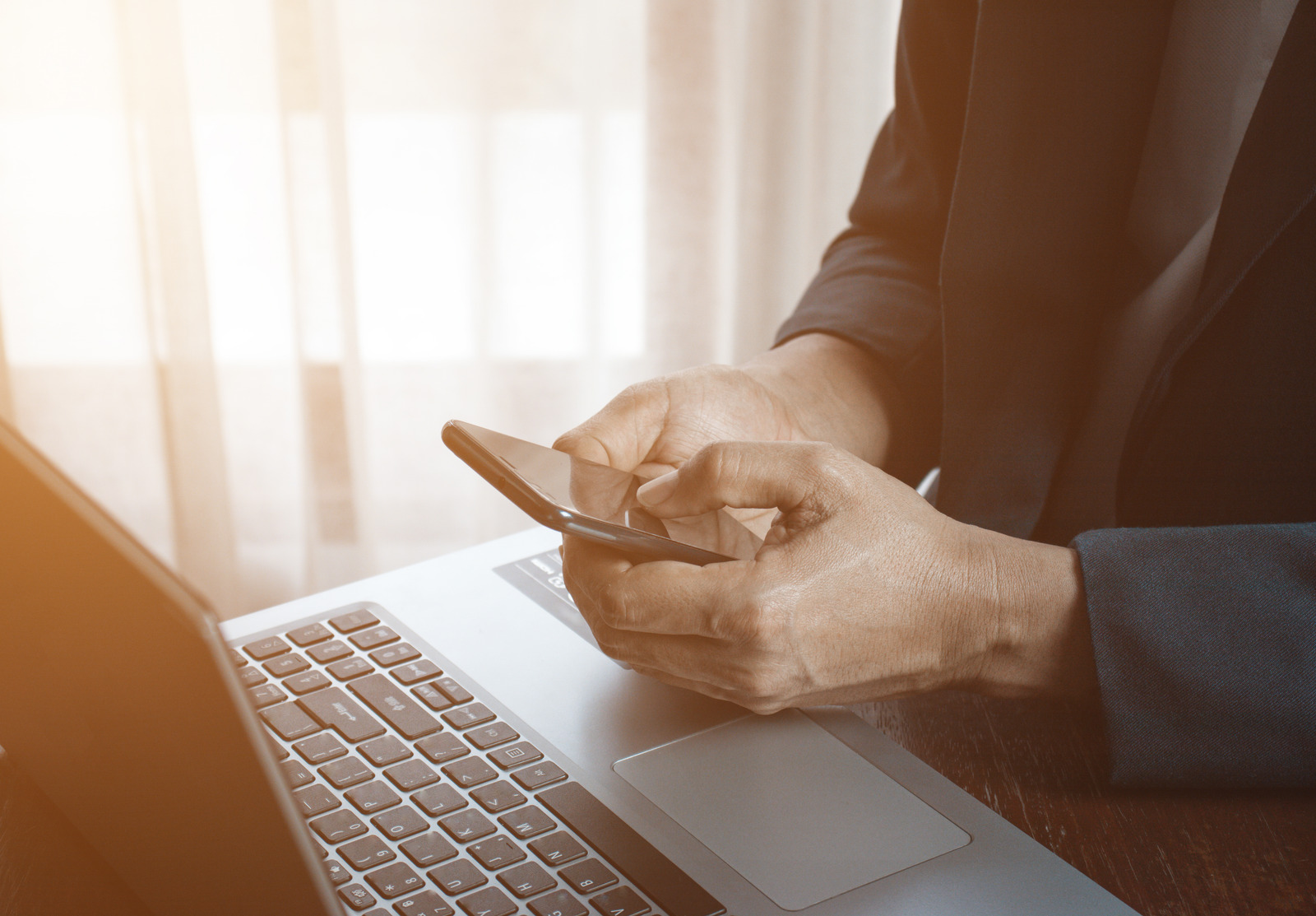 Man Working From Home