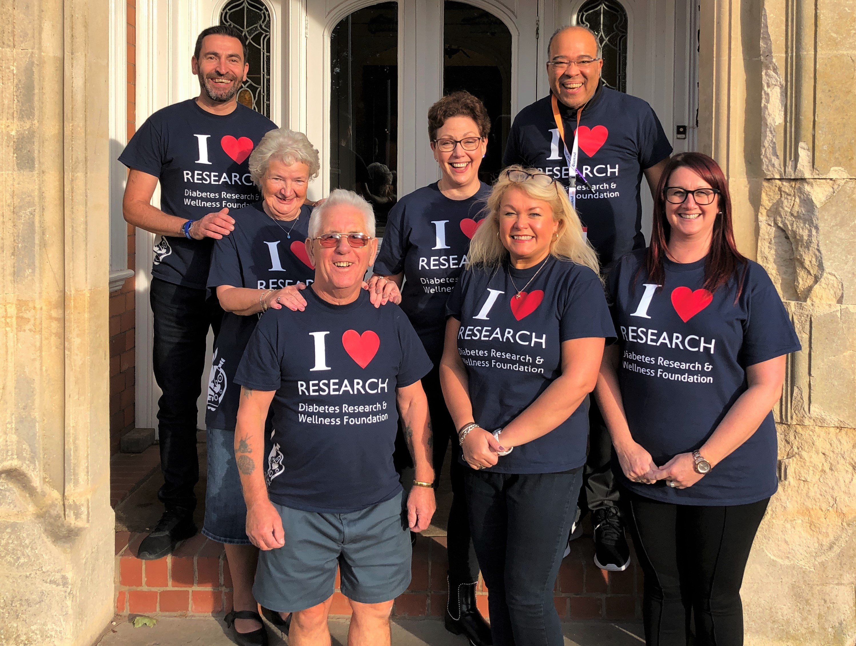 DRWF Volunteers Pauline Mathers Obit Group DRWF Volunteers And Staff