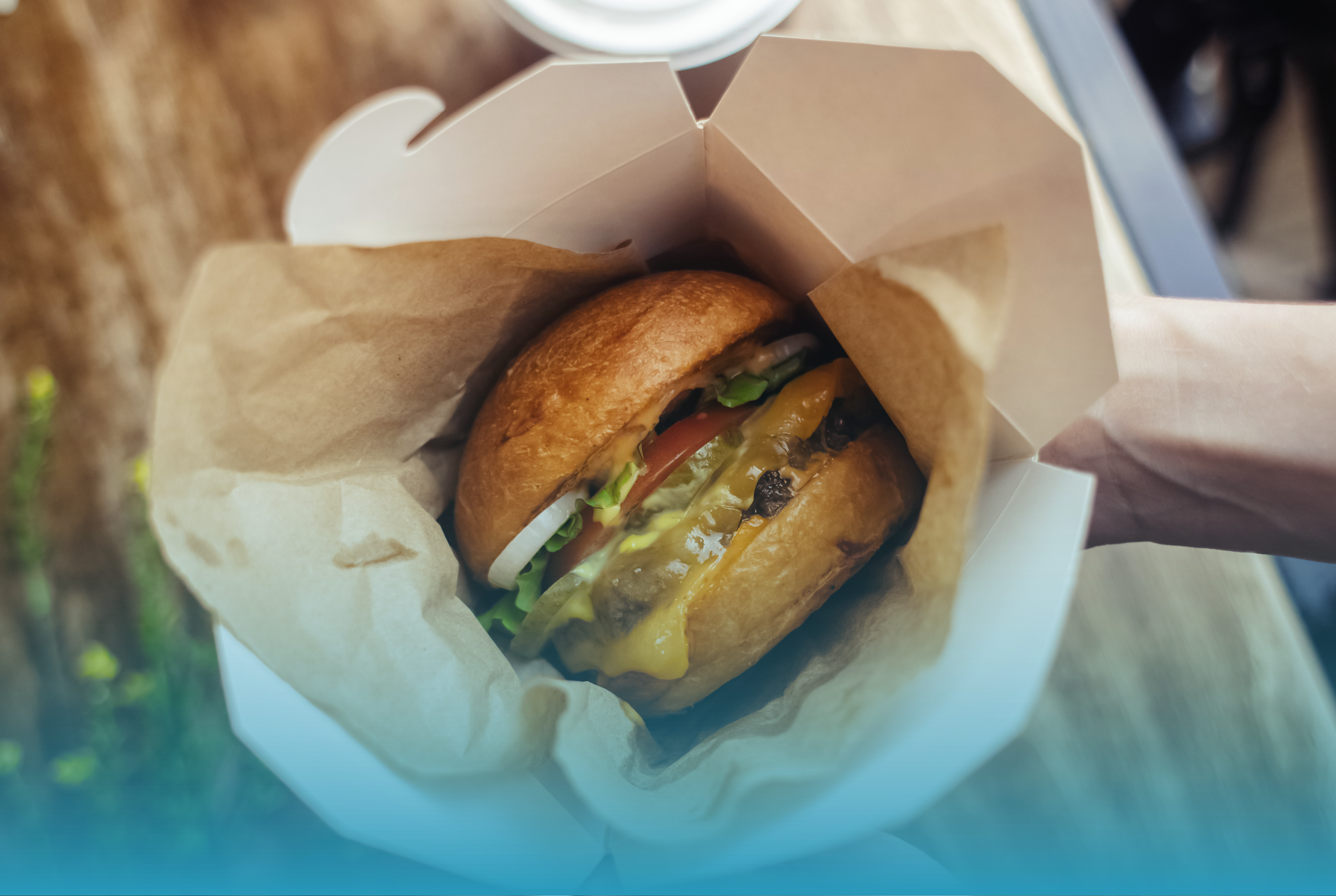 Takeaway Burger Banner