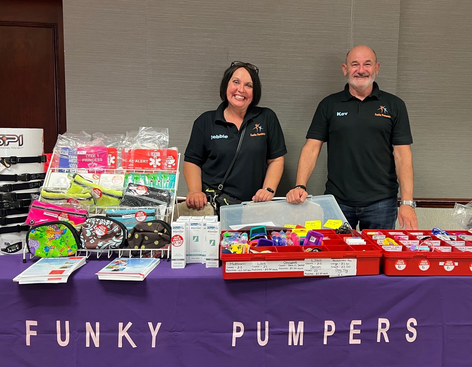 Wellness Day 2023 Funky Pumpers Stand