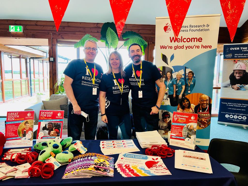 Some of our staff at our stand. 